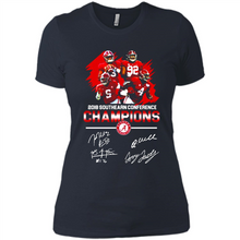 Load image into Gallery viewer, Alabama Crimson Tide 2018 Southeastern Conference Champions 4 Signature