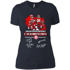 Alabama Crimson Tide 2018 Southeastern Conference Champions 4 Signature