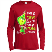 Load image into Gallery viewer, Grinch I Will Go Fishing Here Or There I Will Go Fishing Everywhere