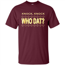 Load image into Gallery viewer, New Orleans Saints Knock Knock Who Dat # Zawin