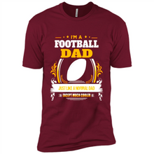 Load image into Gallery viewer, Funny Football Dad Tshirt Christmas Gift for Dad# Zawin