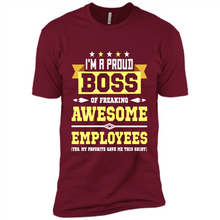 Load image into Gallery viewer, I Am A Proud Boss Of Freaking Awesome Employees # Zawin store
