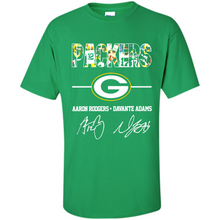 Load image into Gallery viewer, Green Bay Packers Aaron Rodgers, Davante Adams