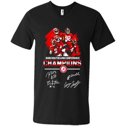 Alabama Crimson Tide 2018 Southeastern Conference Champions 4 Signature