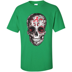 Alabama crimson tide sugar skull