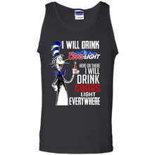 Load image into Gallery viewer, The Cat In The Hat I Will Drink Coors Light Here Or There I Will Drink Coors Light Everywhere