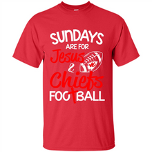 Load image into Gallery viewer, undays Are for Jesus and Kansas City Chiefs Football # Zawin