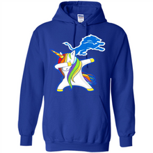 Load image into Gallery viewer, Detroit Lions Footballl Dabbing Unicorn# Zawin