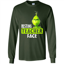 Load image into Gallery viewer, Grinch Resting Teacher Face