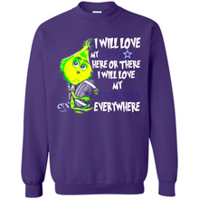 Load image into Gallery viewer, Cool Grinch Loves Cowboys-Team Everywhere Funny Football Fans Christmas# Zawin