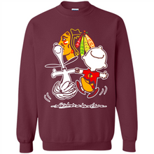 Load image into Gallery viewer, Charlie Brown &amp; Snoopy - Chicago Blackhawks# pukas-store