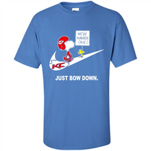 Load image into Gallery viewer, Nike Kansas City Chiefs Are Number One Just Bow Down Snoopy # Zawin