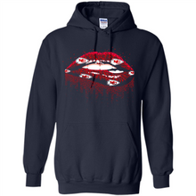 Load image into Gallery viewer, Glitter Lips Shirt For Kansas City Chiefs Fans