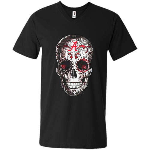 Alabama crimson tide sugar skull