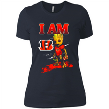 Load image into Gallery viewer, I Am Cincinnati Bengals Groot Football Lovers Nfl# Zawin