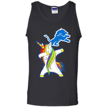 Load image into Gallery viewer, Detroit Lions Footballl Dabbing Unicorn# Zawin