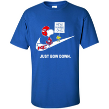Load image into Gallery viewer, Nike Kansas City Chiefs Are Number One Just Bow Down Snoopy # Zawin