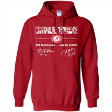 Load image into Gallery viewer, Roll Tide Alabama Crimson Tua Tagovailoa Jalen Hurts Signatures Shirt Roll Tide Alabama Crimson Tua Tagovailoa Jalen Hurts Signatures