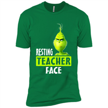 Load image into Gallery viewer, Grinch Resting Teacher Face