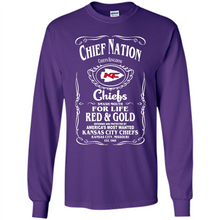 Load image into Gallery viewer, Chief Nation Chiefs Kingdom Football Kansas City Chiefs Slogan