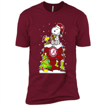 Load image into Gallery viewer, Alabama Crimson Tide Ugly Christmas Sweaters Snoopy Woodstock sweater