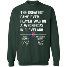 Load image into Gallery viewer, The greatest game ever played was on a wednesday in cleveland