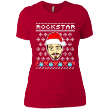 Load image into Gallery viewer, Post Malone rockstar Christmas sweater