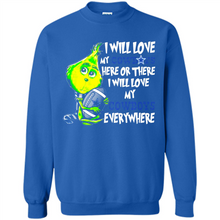 Load image into Gallery viewer, Cool Grinch Loves Cowboys-Team Everywhere Funny Football Fans Christmas# Zawin