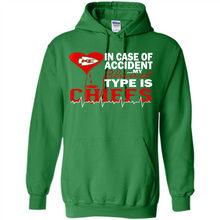 Load image into Gallery viewer, Nfl My Blood Type Is Kansas City Chiefs Gift For Fans # Zawin