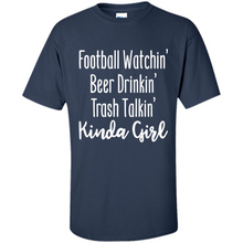 Load image into Gallery viewer, Football Watching Beer Drinking Trash Talking Girl# Zawin