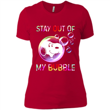 Load image into Gallery viewer, Snoopy Stay Out Of My Bubble