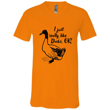 Load image into Gallery viewer, I Just Really Like Ducks, OK Shirt
