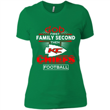 Load image into Gallery viewer, God First Family Second Then Kansas City Chiefs Football
