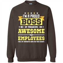 Load image into Gallery viewer, I Am A Proud Boss Of Freaking Awesome Employees # Zawin store