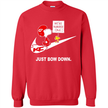 Load image into Gallery viewer, Nike Kansas City Chiefs Are Number One Just Bow Down Snoopy # Zawin