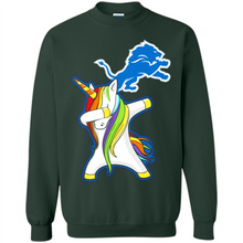 Load image into Gallery viewer, Detroit Lions Footballl Dabbing Unicorn# Zawin