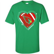 Load image into Gallery viewer, Arizona Cardinals Football Diamond Heart# pukas-store