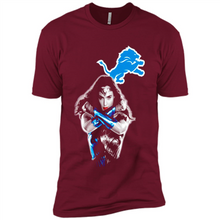 Load image into Gallery viewer, Detroit Lions Footballl Wonder Woman# Zawin