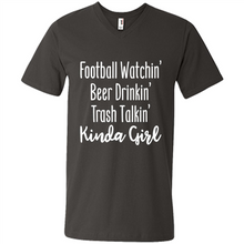Load image into Gallery viewer, Football Watching Beer Drinking Trash Talking Girl# Zawin