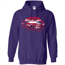 Load image into Gallery viewer, Glitter Lips Shirt For Kansas City Chiefs Fans