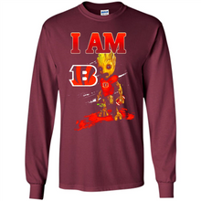 Load image into Gallery viewer, I Am Cincinnati Bengals Groot Football Lovers Nfl# Zawin