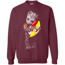 Load image into Gallery viewer, Groot Hug Kansas City Chiefs Football Rabbit And Kid