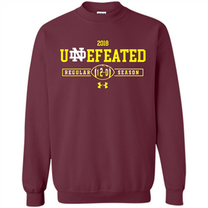 2018 NOTRE DAME FIGHTING IRISH UNDEFEATED REGULAR 12-0 SEASON