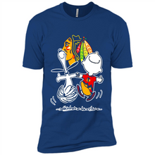 Load image into Gallery viewer, Charlie Brown &amp; Snoopy - Chicago Blackhawks# pukas-store