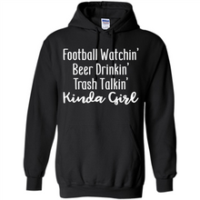 Load image into Gallery viewer, Football Watching Beer Drinking Trash Talking Girl# Zawin