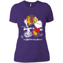 Load image into Gallery viewer, Charlie Brown &amp; Snoopy - Chicago Blackhawks# pukas-store