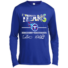 Load image into Gallery viewer, Tennessee Titans Derrick Henry Marcus Mariota Signatures Football