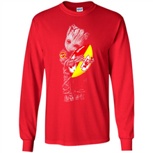 Load image into Gallery viewer, Groot Hug Kansas City Chiefs Football Rabbit And Kid