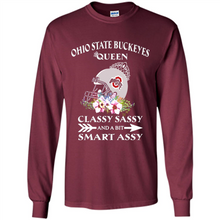 Load image into Gallery viewer, Ohio State Buckeyes Queen Classy Sassy and A Bit Smart Assy