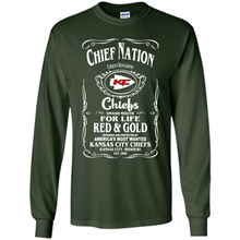 Load image into Gallery viewer, Chief Nation Chiefs Kingdom Football Kansas City Chiefs Slogan